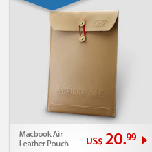 Macbook Air Leather Pouch