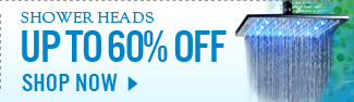 Shower Heads Up To 60% Off
