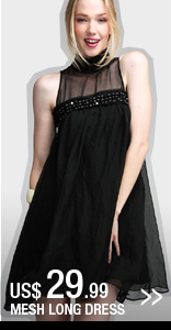 Mesh Long Dress