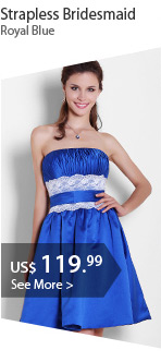 Strapless Bridesmaid