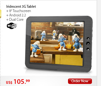 Iridescent 3G Tablet