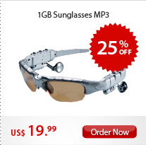 1GB Sunglasses MP3