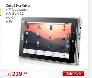 Ouku Silver Tablet