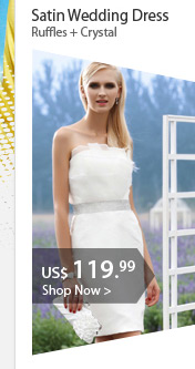 Satin Wedding Dress