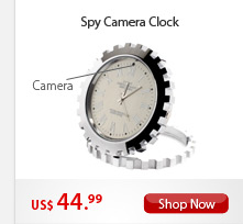 Spy Camera Clock
