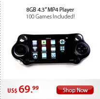 8GB 4.3" MP4 Player