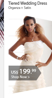 Tiered Wedding Dress