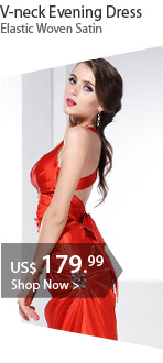 V-neck Evening Dress