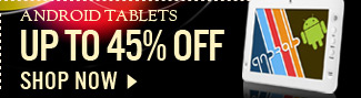 Android Tablets Up To 45% OFF