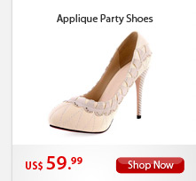 Applique Party Shoes