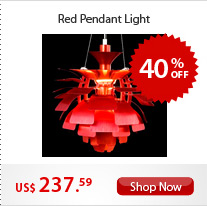Red Pendant Light