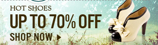 Hot Shoes up to 70% off