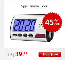 Spy Clock Camera