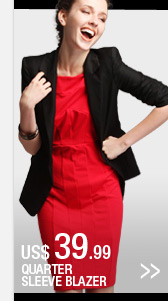 Quarter Sleeve Blazer