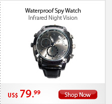 Waterproof Spy Watch