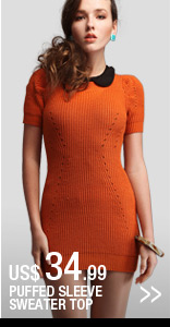 Puff Sleeve Sweater Top
