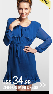 Chiffon Mini Dress