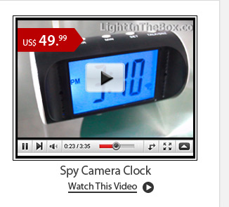 Spy Clock Camera