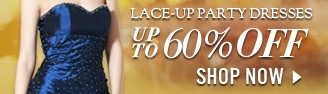Lace-up Party Dresses