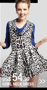 Cowl Neck Dress