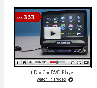 1 Din Car DVD Player