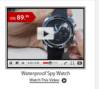 Waterproof Spy Watch