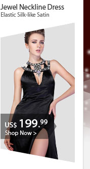 Jewel Neckline Dress