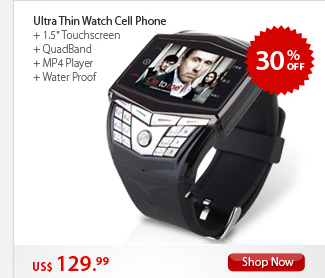 Ultra Thin Watch Cell Phone