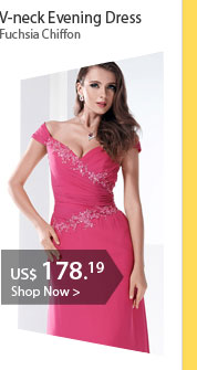 V-neck Evening Dress