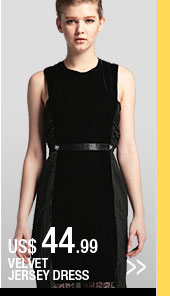 Velvet Jersey Dress