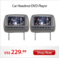 Car Headrest DVD Player