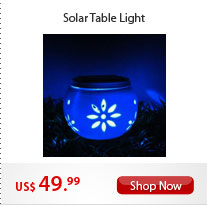 Solar Table Light