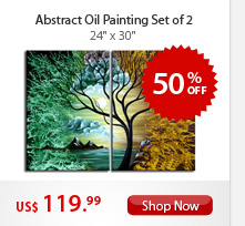 Abstract Oil Painting