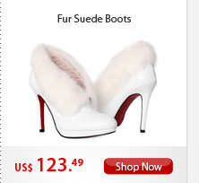 Fur Suede Boots