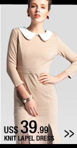 Knit Lapel Dress