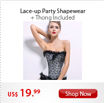 Lace-up Party Shapewear