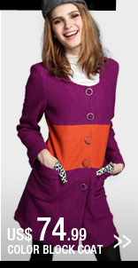 Color Block Coat