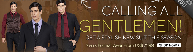 Calling All Gentlemen!