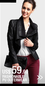 Fashionable PU Outerwear