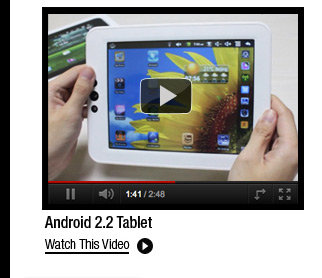 Android 2.2 Tablet