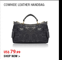 Cowhide Leather Handbag