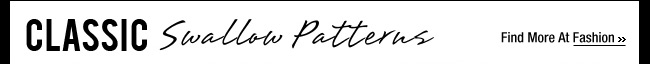 Classic Swallow Patterns