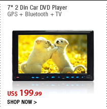 7" 2 Din Car DVD Player 