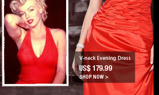 V-neck Evening Dress