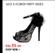 Lace&Flowers Party Shoes