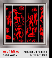 Abstract Oil Painting