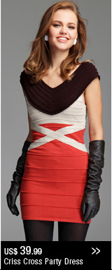 Criss Cross Party Dress
