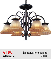 Lampadario elegante