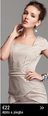 Abito a pieghe