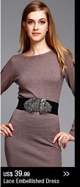 Lace Embellished Dress